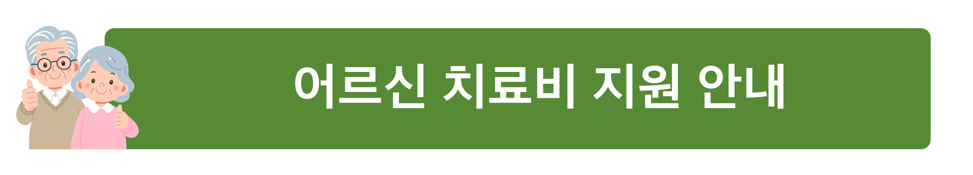 노인 우울 치료비 지원